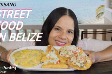 Mukbang: Best Street Food In Belize | Quarantine Vacation