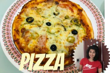 Homemade Pizza Recipe | Pan Pizza - Kadai Pizza | Veg Pizza Recipe | That Glam Women - RESHMA
