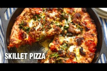 Skillet Pizza Recipe by Swaggerty's Farm®