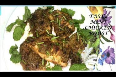 Don't Miss This// Roasted Mint Chicken // Italian Style Recipe/