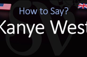 How to Pronounce Kanye West? (CORRECTLY)