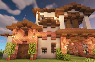 How to Build a MASSIVE Italian Villa in Minecraft! (1.15 Tutorial) Part 1