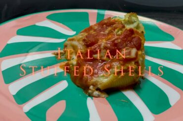 Italian Stuffed Shells - HOW TO FOOD 011