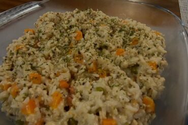 pinterest recipe #1 Italian Beef and Rice Skillet (using ground chicken)