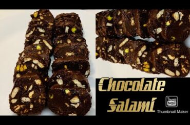 Italian Chocolate Salami dessert || Cooking Vlogs in USA || ఇటాలియన్ చాక్లెట్ సలామి