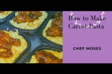 How to Make Carrot Pasta