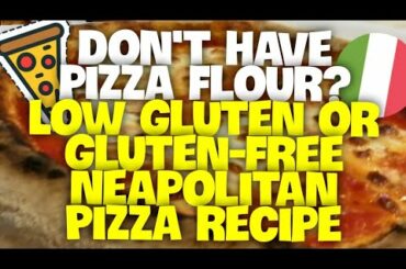 ❤️🍕 Low gluten/gluten-free Italian Neapolitan pizza dough recipe Original traditional Low carb