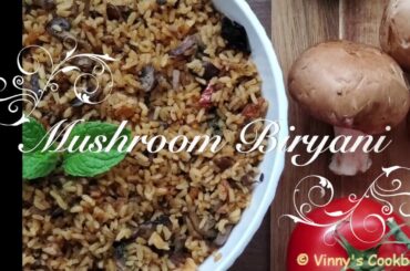 Mushroom Biriyani - Italian Style