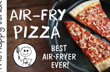 AIR-FRY PIZZA | De'Longhi Multifry | BEST AIR FRYER EVER | The Happy Whisk