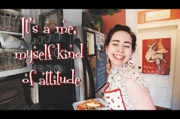 How To Cook For Your m̶a̶n̶ Self ; Eggplant Parmesan Spaghetti