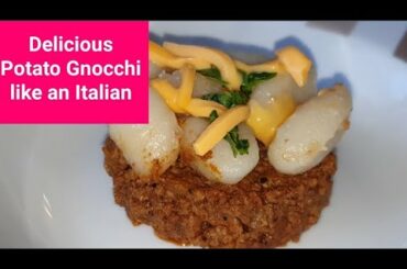 How to make Potato Gnocchi like an Italian