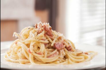 Spaghetti Carbonara at home