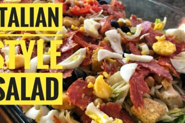 How To Make Easy Italian Style Salad!