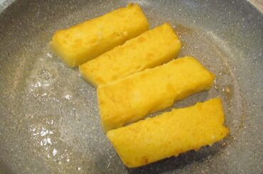 Fried Cornmeal Mush - Fried Polenta - Great Depression Era Recipe