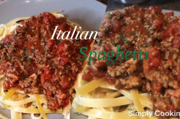 How to make Italian Spaghetti : Simply Cooking