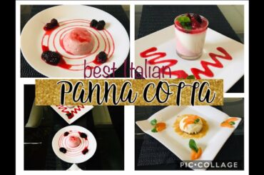best restaurant style ITALIAN PANNA COTTA - Kitchen by Mala