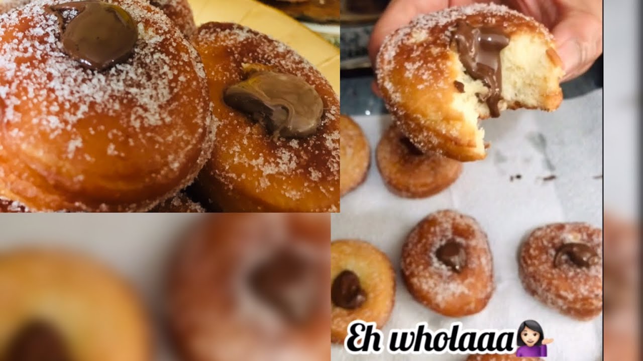 Easy chocolate cream filled Donuts Easy chocolate cream filled Donuts