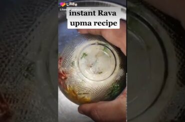 Instant Rawa Upma Recipes