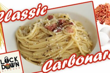 Classic Halal Spaghetti Carbonara