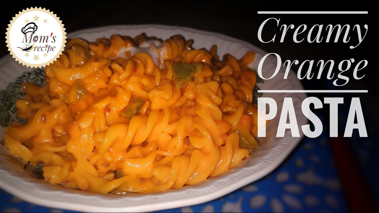 Creamy orange pasta / Italian pink sauce pasta / Red and White sauce pasta Creamy orange pasta / Italian pink sauce pasta / Red and White sauce pasta