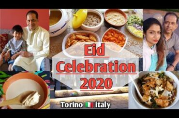 Eid Celebration 2020 | Our Quarantine Eid In Italy | Mithila & Munna Vlogz