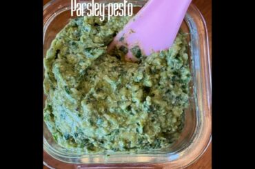 Parsley pesto recipe