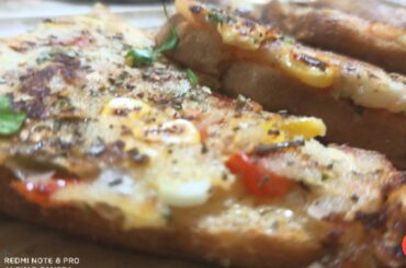 RAVA TOAST ( 2 ways) Italian and masala