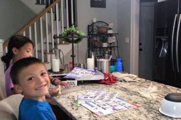 Making fusilli - Italian class distance learning