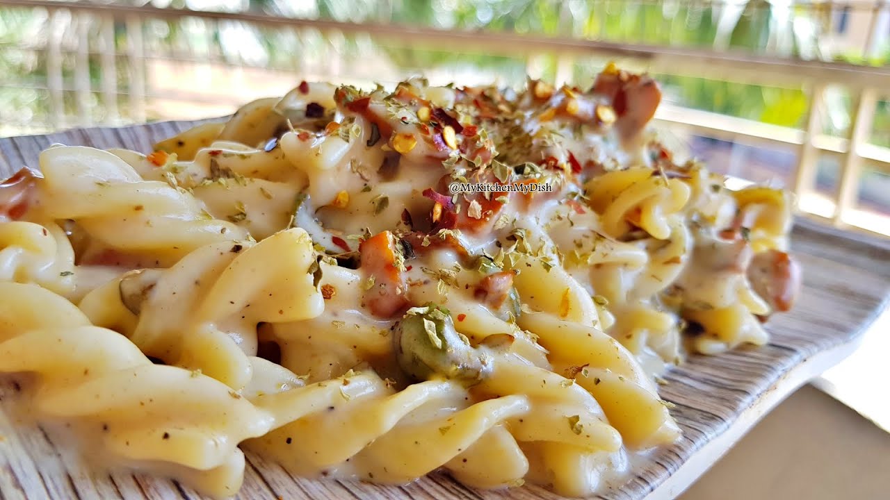 क्रीमी चीज़ी पास्ता बनाने का आसान तरीका | Creamy Cheesy Pasta Recipe | My Kitchen My Dish क्रीमी चीज़ी पास्ता बनाने का आसान तरीका | Creamy Cheesy Pasta Recipe | My Kitchen My Dish