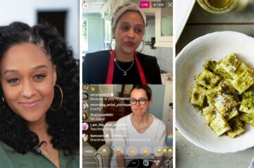 Tia Mowry makes Grandma DiLaura Italian Ricotta Gnocchi Recipe! #tiamowry #tiamowryhusband #gnocchi