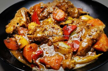 HOW TO MAKE FILIPINO STYLE CREAMY CHICKEN CURRY FOR BEGINNERS!!!