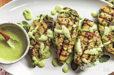 Grilled Spicy Herb Chicken with Cucumber Garlic Yogurt Sauce | Price Chopper Cooking How-To
