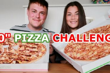 20 INCH PIZZA CHALLENGE!! CHEAT DAY #6