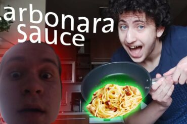 Cooking with Abadush : SPECIAL Carbonara Sauce