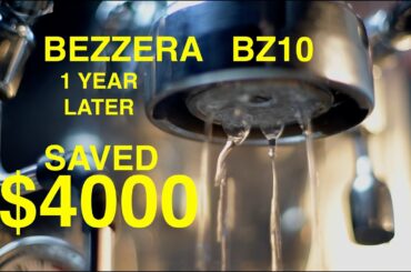 Bezzera BZ10 Espresso Machine One Year Later - Saved $4000 - Top Italian coffee maker