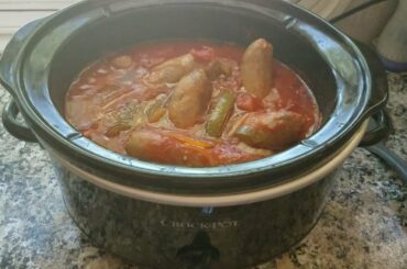 Cooking #ItalianSausageandPeppers for #MemorialDay dinner w/ #BoxVanDee and #RoyandBeckyTravels