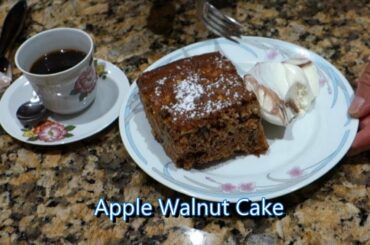 Italian Grandma Makes Apple Walnut Cake