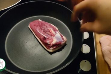 Not an Italian recipe! Duck, pomegranate and mushroom!