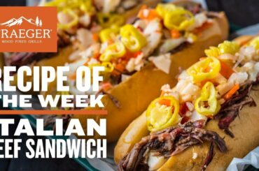 Italian Beef Sandwich Recipe | Traeger Grills