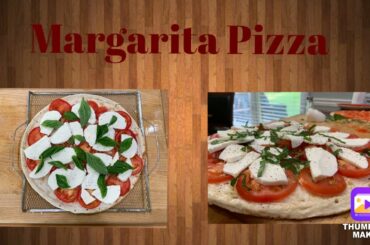 Quick and easy margarita pizza by chef E Nolasco #pizza #food #easyandfast