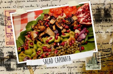 Savor Sicily | Salad Caponata | Food Travels with Nancy Waldeck