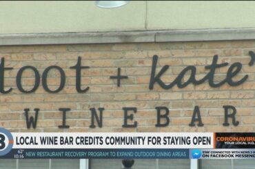 Verona wine bar credits community for staying open
