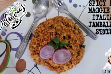 HOW TO MAKE EGG MAGGIE IN ITALIAN JAMBALAYA STYLE || LADY DIANA || THESELFIEGIRL14 || #LADYDIANA