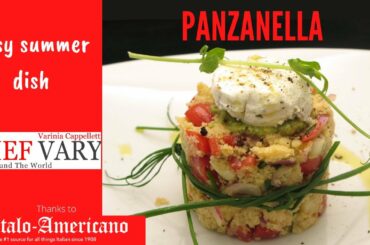 Panzanella traditional Tuscan bread dish