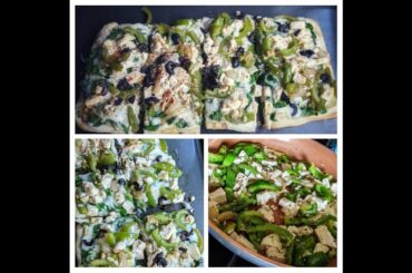 Flat bread Indo Italian Pizza