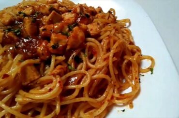 Spicy Chicken Spaghetti By Food Point