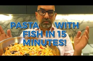 Delicious pasta with White Fish from Umbria!| Lockdown Lab #6 |