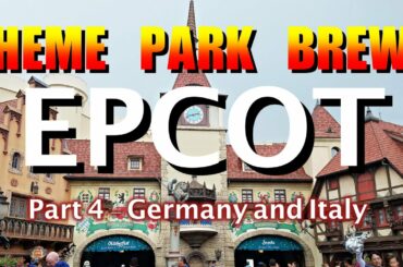 Walt Disney World Vlog -  EPCOT WORLD SHOWCASE   DRINKING AROUND THE WORLD & TOUR  Germany and Italy