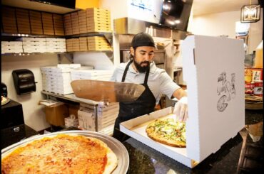 See the big slices at downtown Modesto’s new Stuart’s Pizza