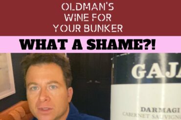 What a Shame?! | Oldman's Wine for Your Bunker #25 | Gaja "Darmagi" Langhe Cabernet Sauvignon 1982